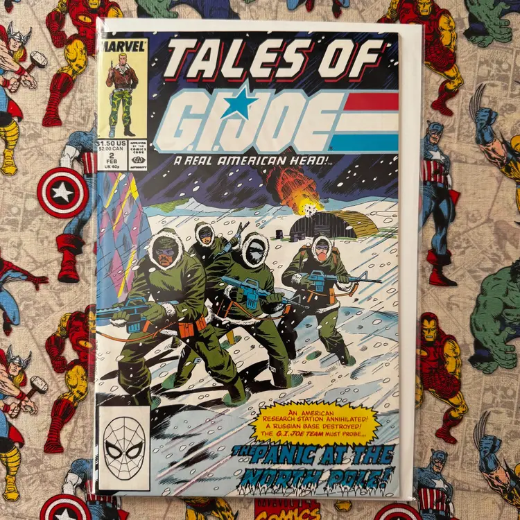 G.I. Joe A Real American Hero #65 Tales of #2 Order of Battle #2 1987 Marvel Comics Lot of 3