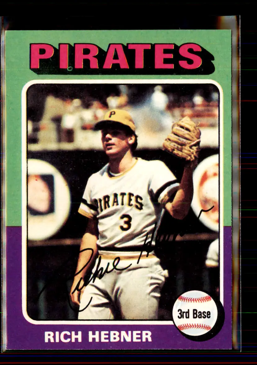 Rich Hebner 1975 Topps #492 - Pittsburgh Pirates - (pk1-30)