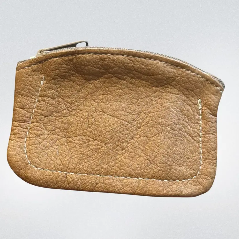 Leather Tan Small Wallet