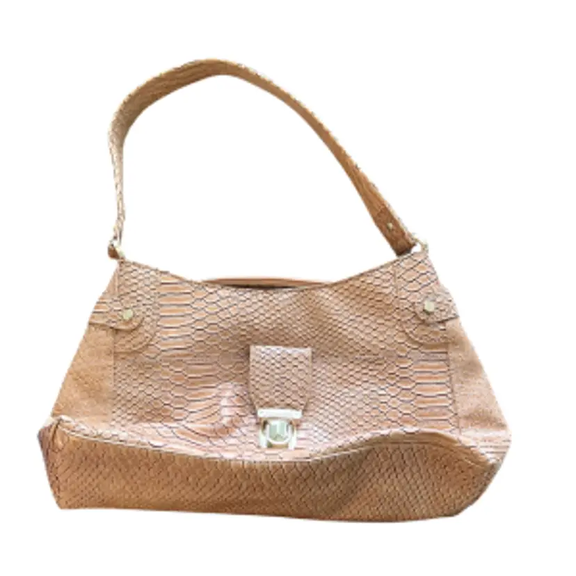 Liz Claiborne, Faux Crocodile, Brown Bag