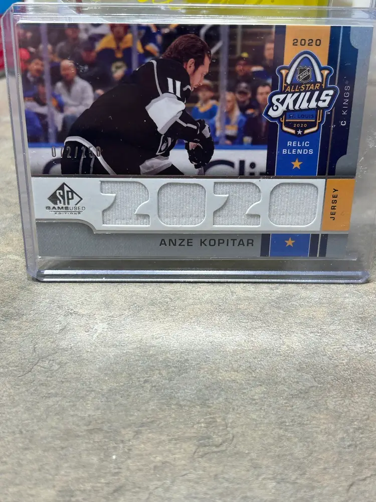 2020-21 Sp Game Used All Star Jersey Relics /150 Anze Kopitar