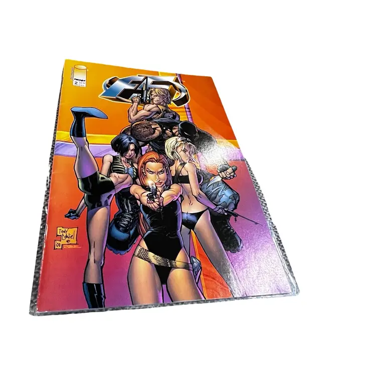 027 Vintage Tony Daniel Fv Entertainment, Comic Book Risqué