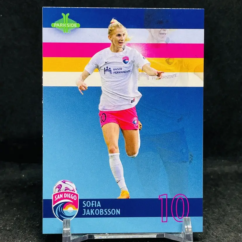 Sofia Jakobsson San Diego Wave Soccer Card! 2023 Parkside Limited Set NWSL