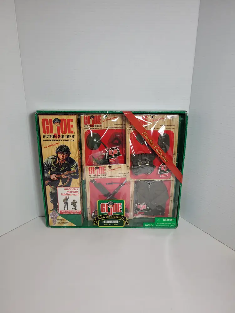 GI Joe 40th Anniversary Exclusive Action Soldier Set 23rd Series New