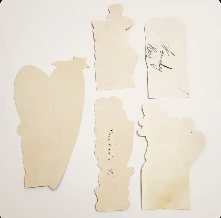 Vintage Space Valentine Card Lot of 5