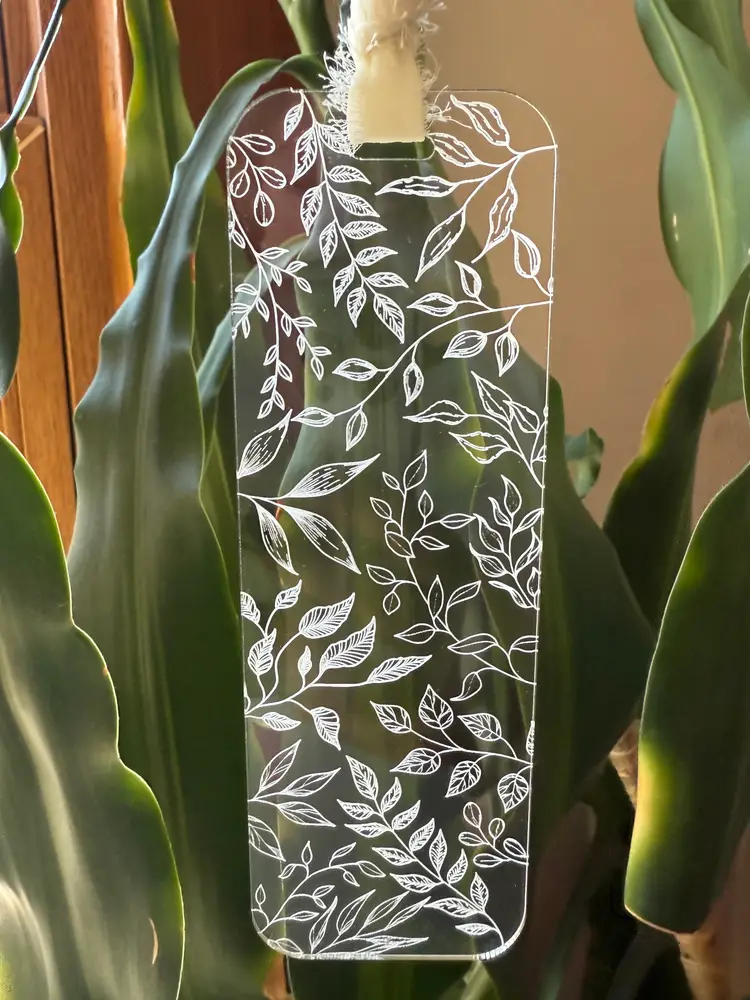 Floral Whimsical Bookmark