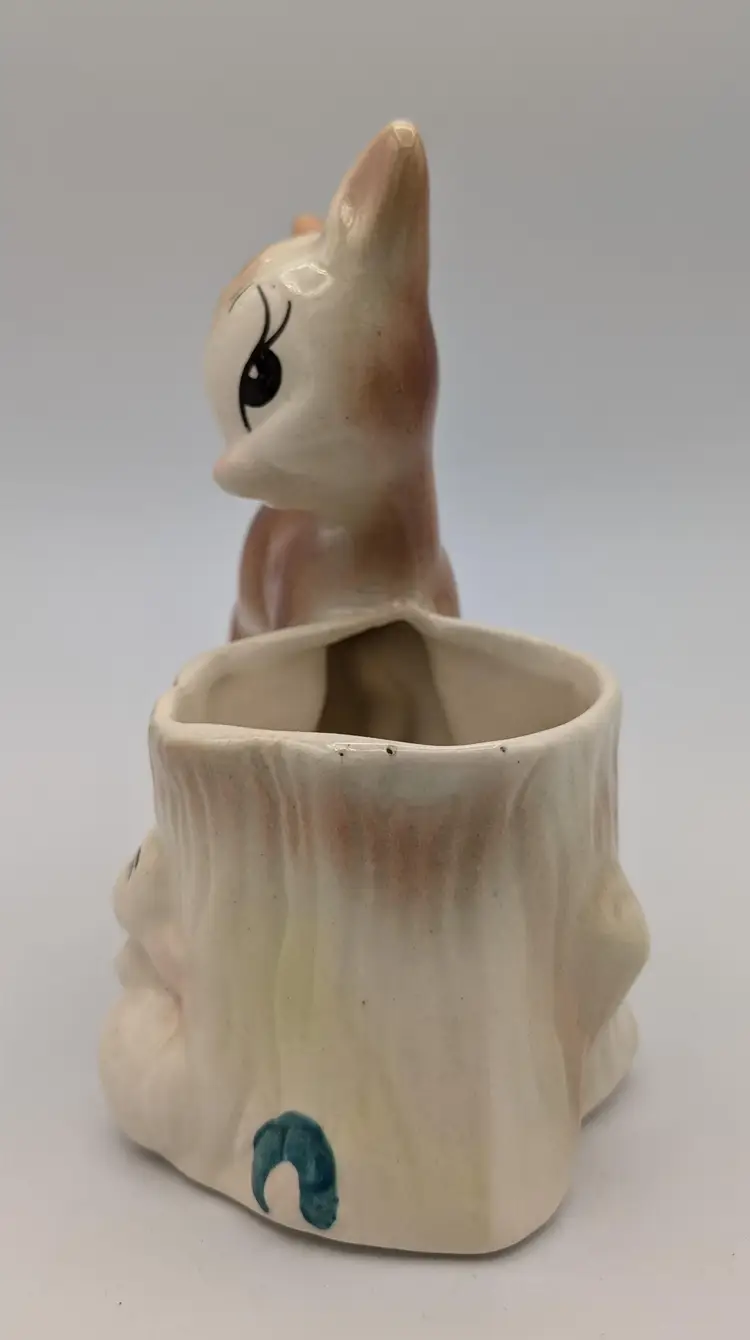 McMaster Pottery Bambi & Thumper Planter / Vase