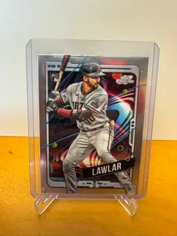 Jordan Lawler 2024 Topps Cosmic Chrome Rookie Card- Arizona Diamondbacks
