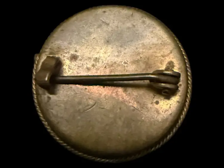 Micro Mosaic Floral Brooch 1”