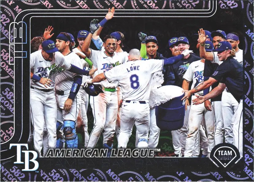 Tampa Bay Rays - 2025 Topps 582 Montgomery Club Foil - Pick Your Card