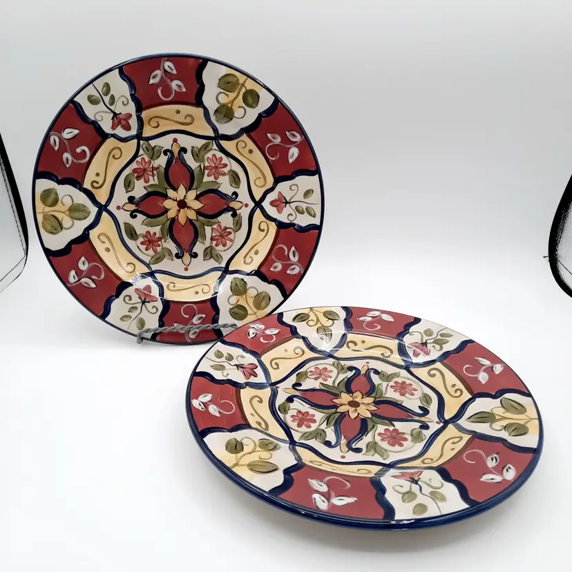 Pier 1 Vallarta Salad Dessert Plates Set of 2