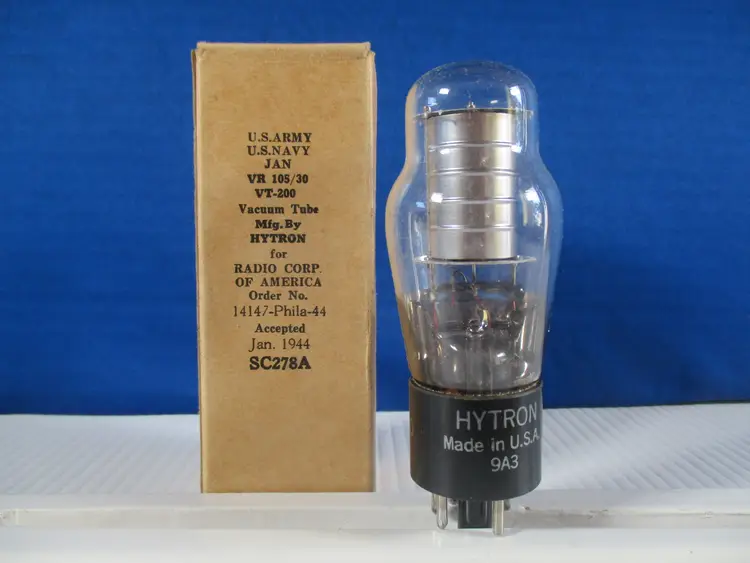 Hytron OC3 VT-105/30 Vacuum Tube Voltage Regulator New in Box TV-7 Tested