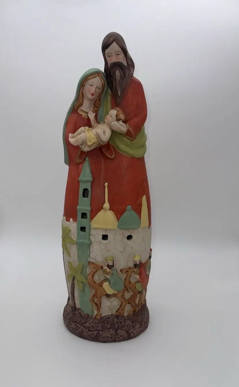 Baby Jesus East West Dist. 18” Porcelain Nativity Holy Family Decor Statue