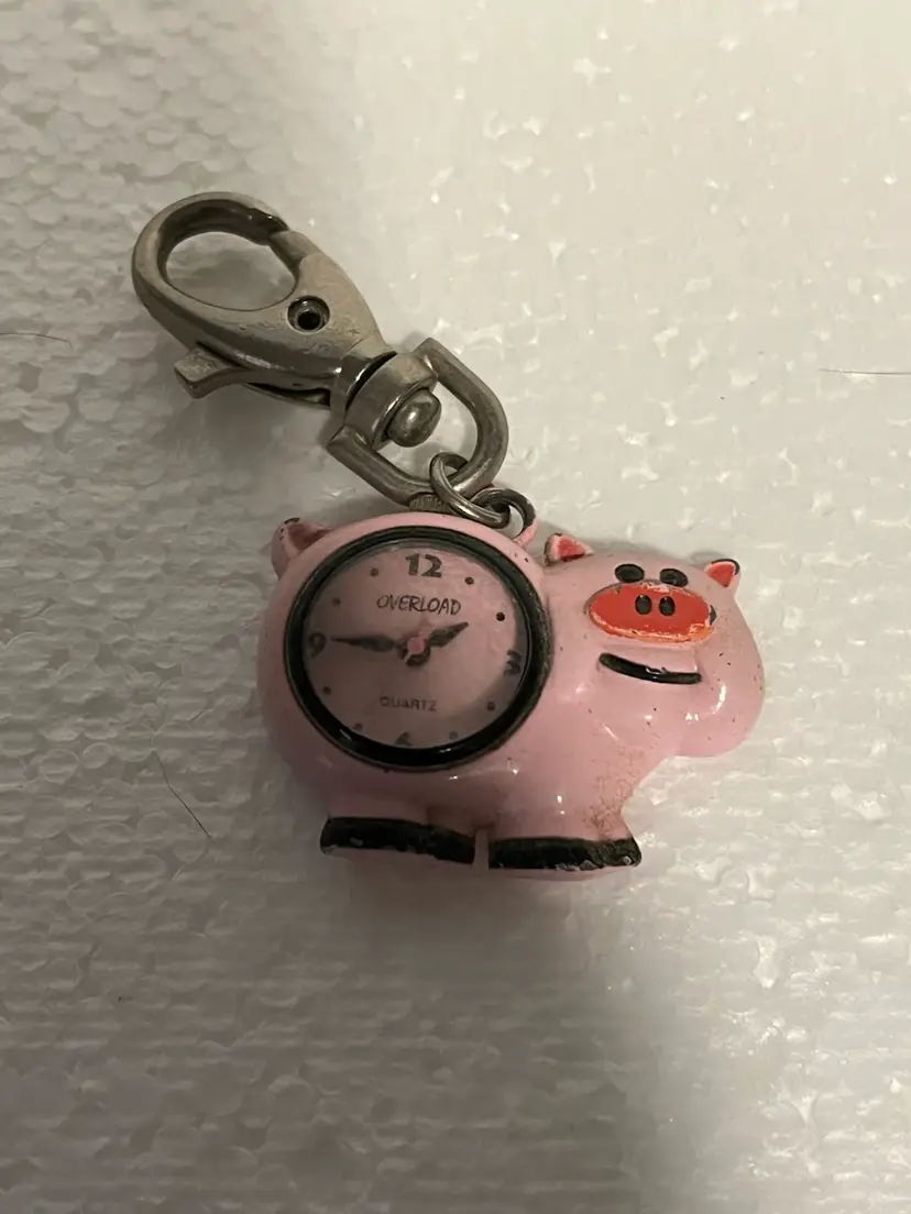 Pick Clock Keychain