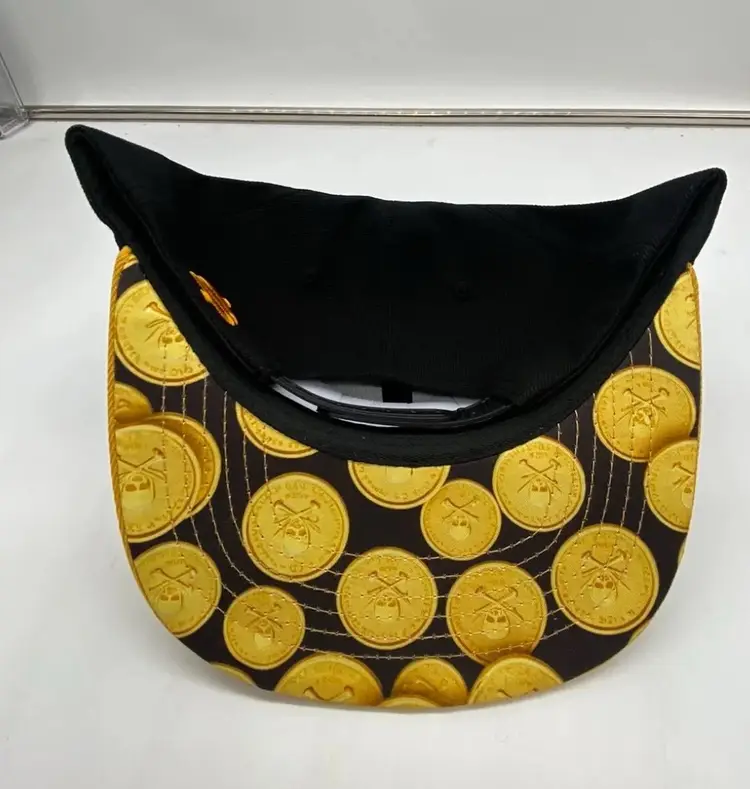 Hustle Grind Rewind Hat Gold Coins