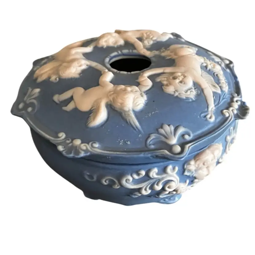 Jasperware Hair Receiver