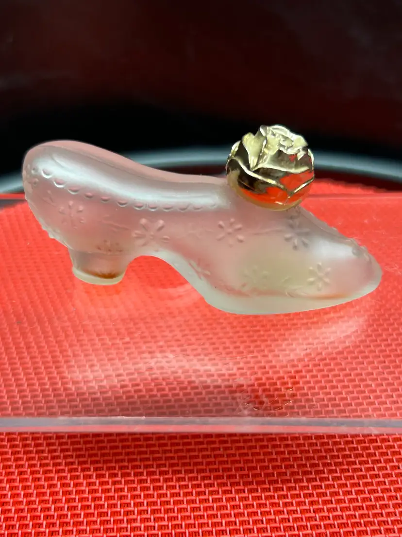 Vintage Avon Cinderella Shoe Sonet Perfume Bottle