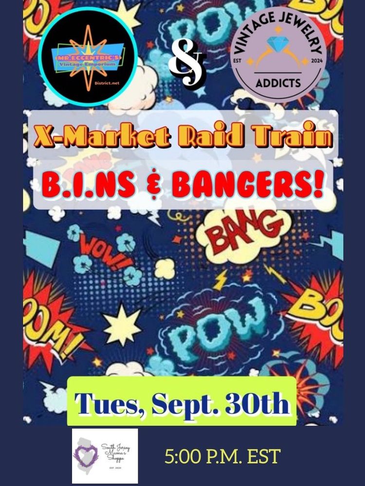 B.I.N. & Bangers Cross Market Train