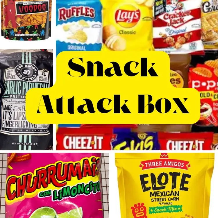 Snack Attack Food Box 5 Lbs 
