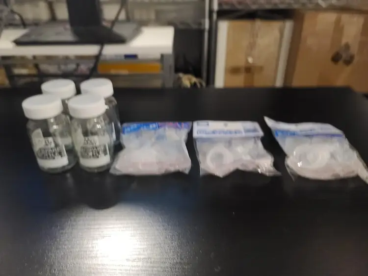 Mr Hobby Paint Tools Spare bottle spouts mixing lot New