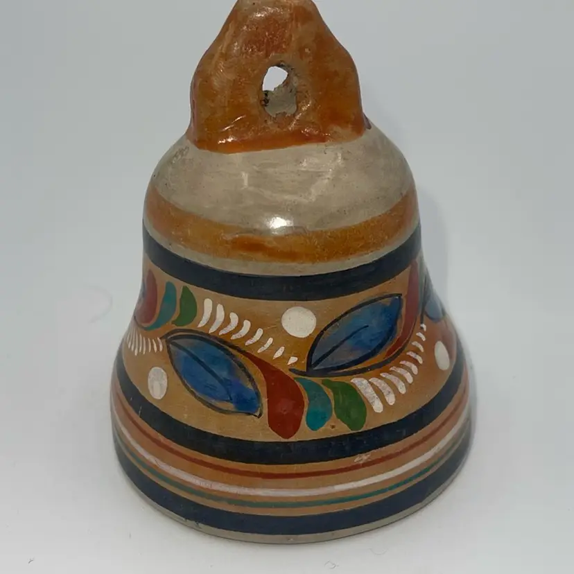 Handmade Mexican Pottery Bell