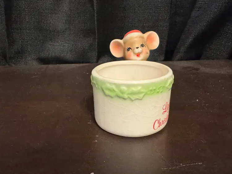 Vintage Christmas Candle/Tea light Decoration