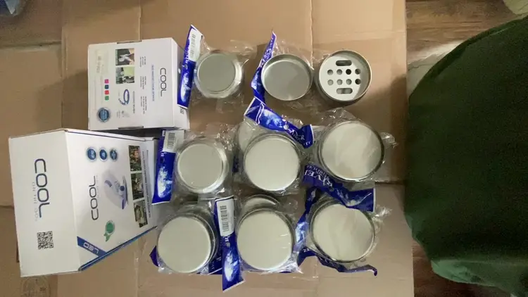 NEW 17 Stainless Ashtrays & Fans Wholesale Resale Lot #7040