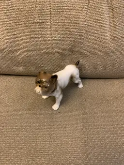 Porcelain English Bull Dog 5 X 3 Inches