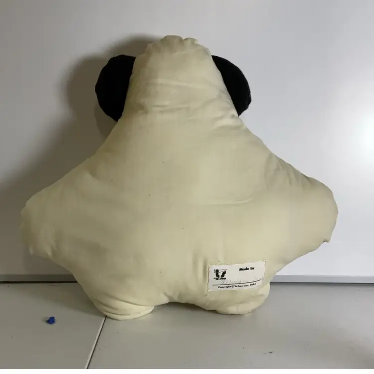 1980’s Handmade Silly Puppy Pillow