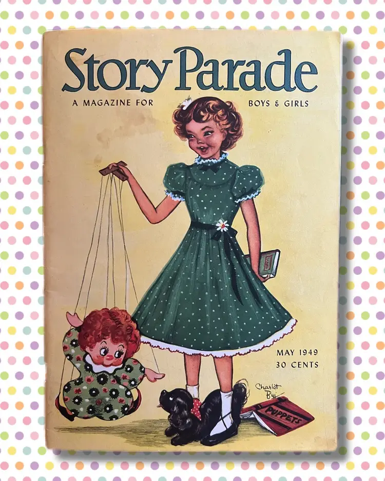 1949 Story Parade- Anthropomorphic! Mermaid!