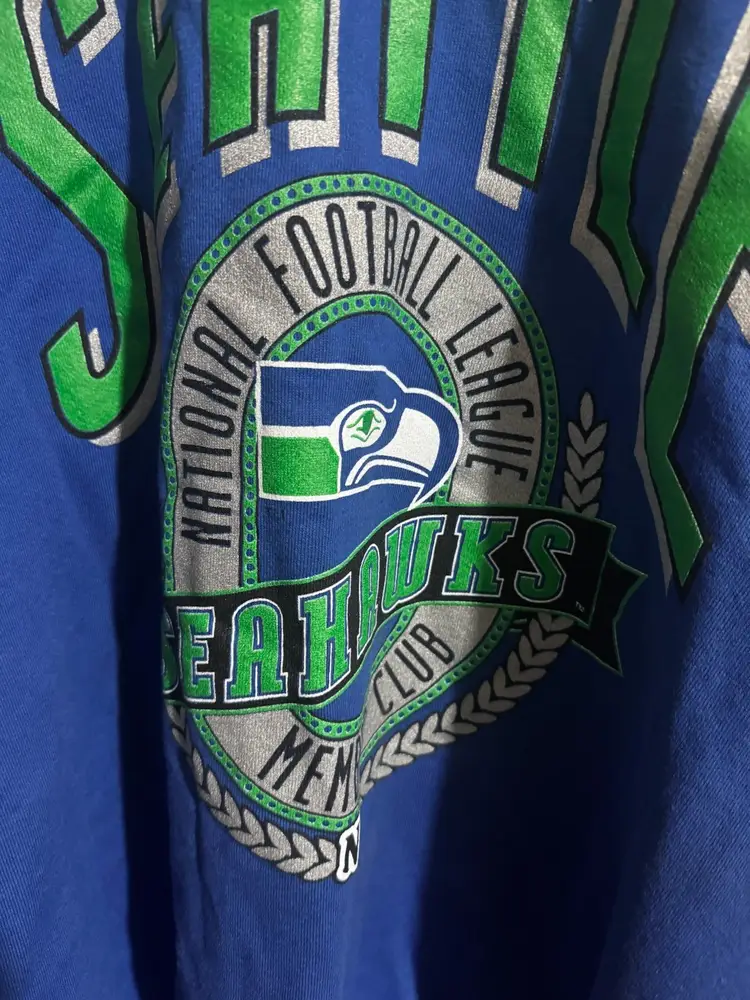 Vintage Seahawks Nutmeg XL PULLOVER sweatshirt