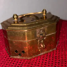 Brass Cricket Box
