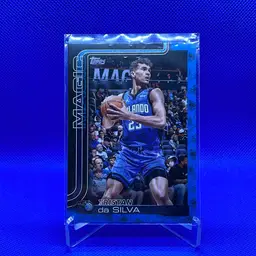 25-26 Topps Tristan Da Silva Team Logo Ssp Orlando Magic