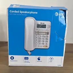 AT&T Corded Speakerphone New CL2909