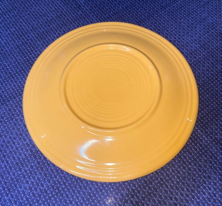 Fiesta vintage yellow 10.5” dinner plate