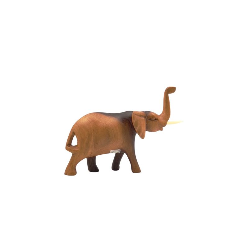 HAND CARVED ELEPHANT FIGURINE Kenya