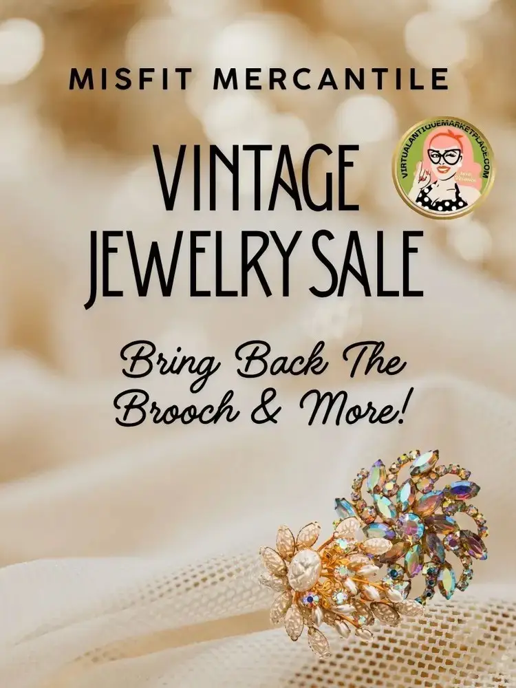 Vintage MCM Baubles! Come See The Bling!  November 16th 2:00pm CST