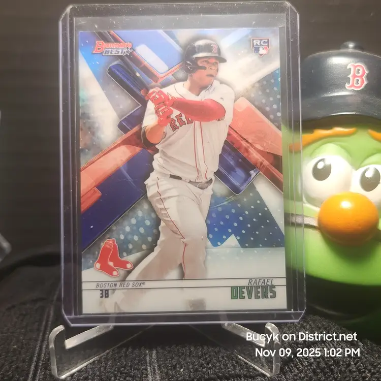 2018 Bowman's Best Refractor - Rafael Devers Boston Red Sox