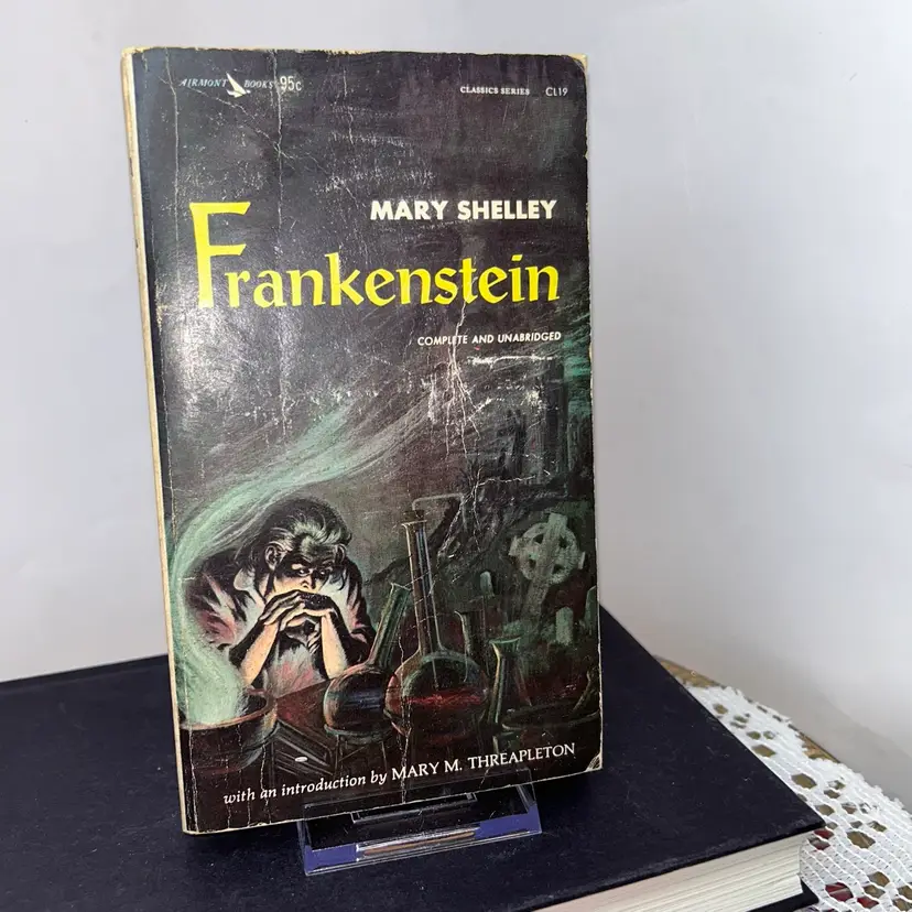 Paperback Frankenstein By Mary Shelly- Complete And Unabridged-1963