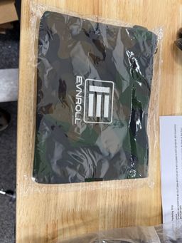 Even Roll Valuables Cash Bag Camo