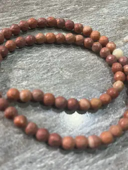 Jasper Faceted Beads 15" String #40