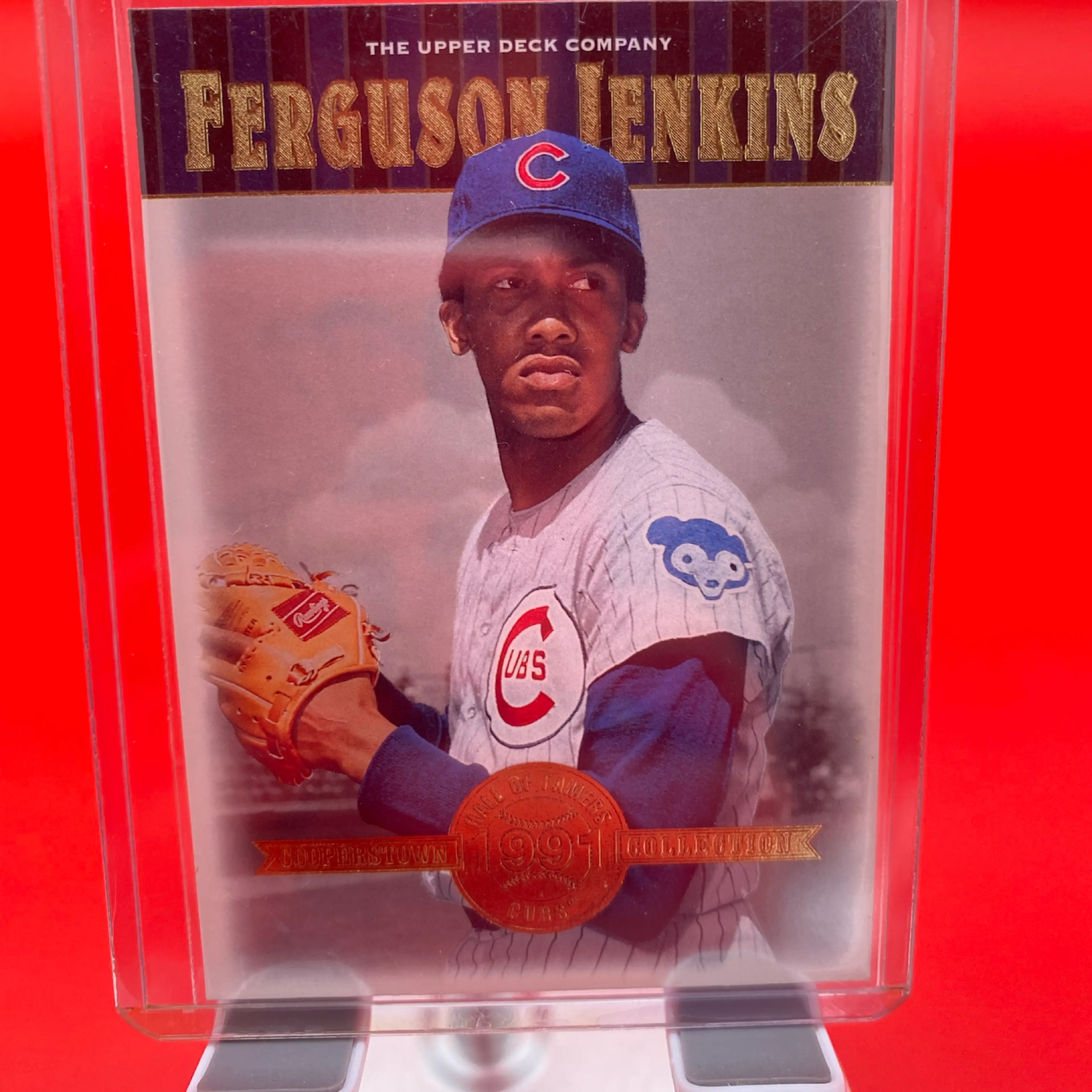 Upper Deck 2001 MLB Chicago Cubs Ferguson Jenkins Trading Card #13 - Cooperstown