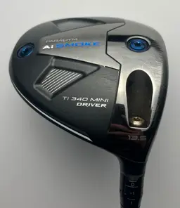 Callaway Ai Smoke Ti 340 Mini Driver 13.5* - Denali 50G 5.5 Regular - VG w/ HC