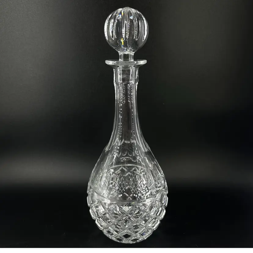 Towle Crystal Cut Decanter With Stopper