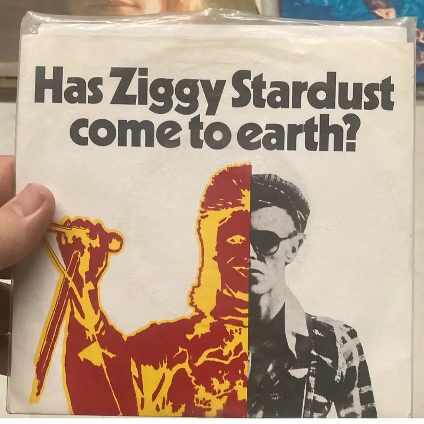 #02 - David Bowie promo 7” who can I be now/ come back my baby