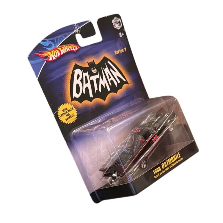 Hot Wheels 1966 TV Series Batmobile 🔥 Diecast 1:50 Scale 2007 Sealed NIB