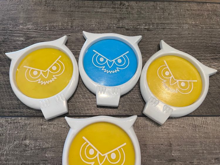 Vintage Owl Coasters 