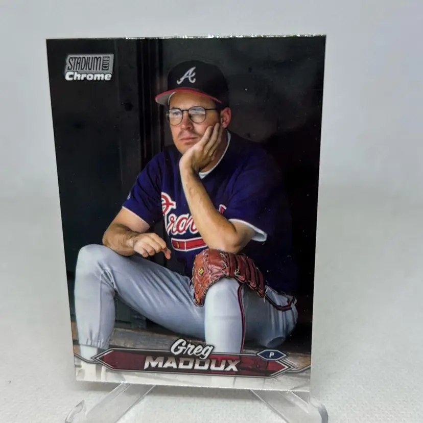 2024 Topps Stadium Club #85 Chrome Greg Maddux  Atlanta Braves