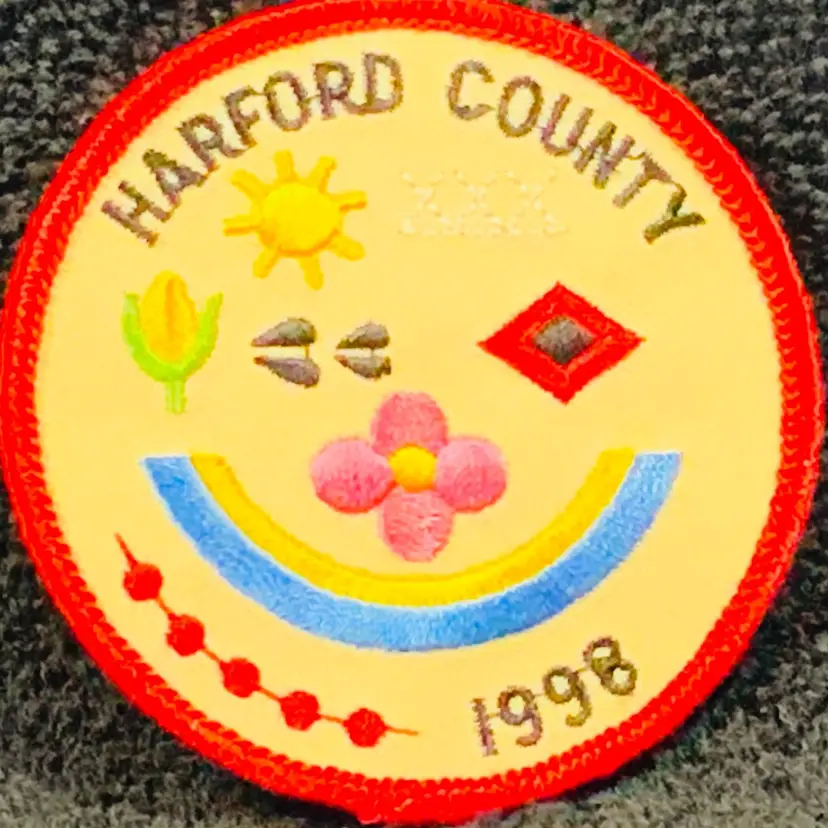 Vintage Scouting Fun Patch: Harford County 1998