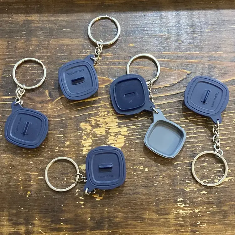 #01 Tupperware Key Chain Lot